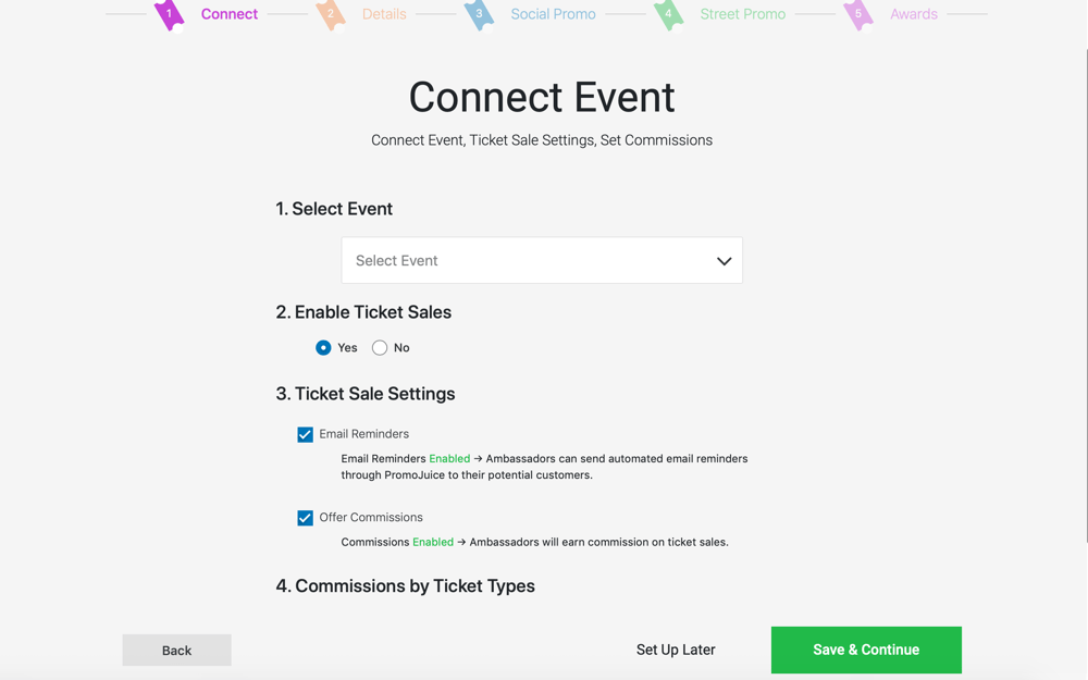 Connect event