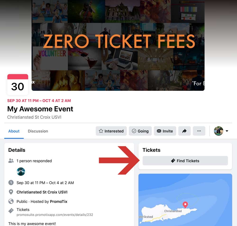 How to sell tickets on your facebook event for free